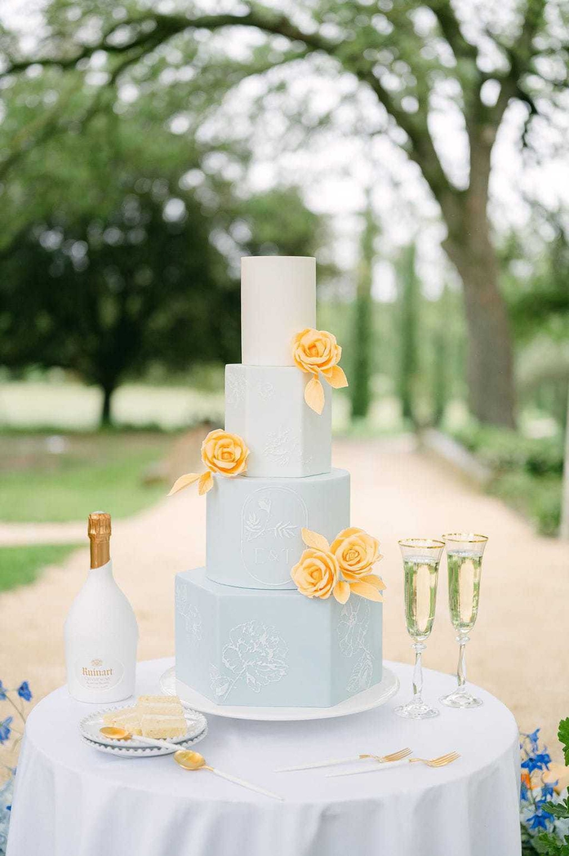 Wedding cake La Bastide de Marie, mariage intime Provence
